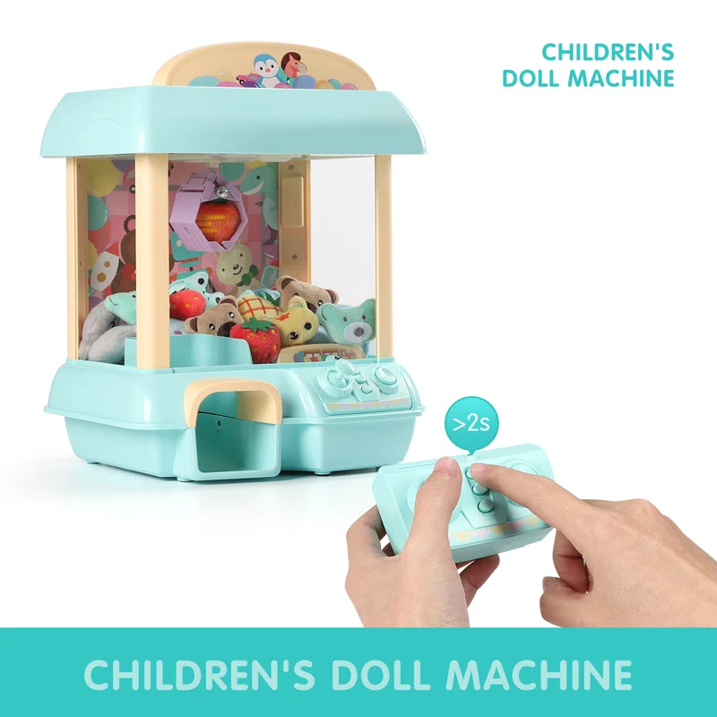 Funny Remote Crane Game Machine Candy Grabber Clip Doll Grabber Claw Machine Acrade Machine Kid Toys Kids Doll Catcher Game Toy
Funny Remote Crane Game Machine Candy Grabber Clip Doll Grabber Claw Machine Acrade Machine Kid Toys Kids Doll Catcher Game Toy