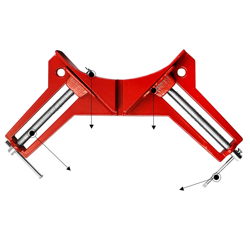 90 Degrees Right Angle Clamp Mitre Structure Clamps Corner Clamp Picture Holder Clamp For Woodworking Tool
90 Degrees Right Angle Clamp Mitre Structure Clamps Corner Clamp Picture Holder Clamp For Woodworking Tool