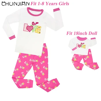 kids love pajamas doll clothes clothing set girls home clothing children long sleeve pijamas baby cotton sleepwear
kids love pajamas doll clothes clothing set girls home clothing children long sleeve pijamas baby cotton sleepwear