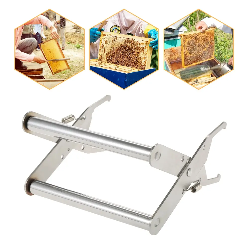 Stainless Steel Grip Tool Round Handle Bee Hive Frame Holder Lifter Capture Beekeeping Tool for Beekeeper Equipment
Stainless Steel Grip Tool Round Handle Bee Hive Frame Holder Lifter Capture Beekeeping Tool for Beekeeper Equipment