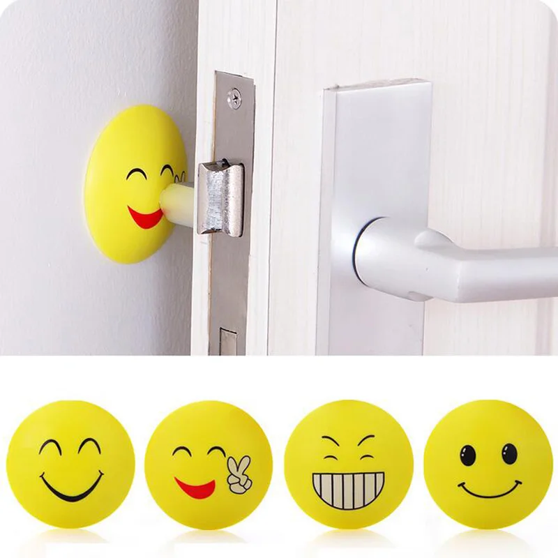 1Pc Bathroom Smile Face Door Rear Wall Anti Collision Supplies Mute Anti Touch Door Handle Lock Protection Rubber Shock NXH1794
1Pc Bathroom Smile Face Door Rear Wall Anti Collision Supplies Mute Anti Touch Door Handle Lock Protection Rubber Shock NXH1794