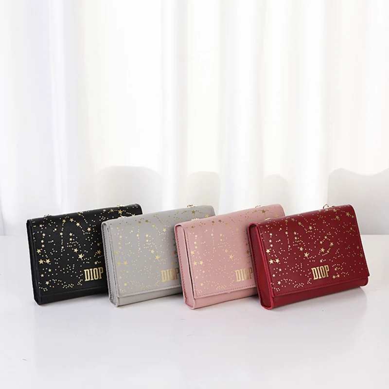 Women Bags Korean Version Star Print Shoulder Chain Mobile Phone Bag Spring Sac A Main And Summer New Small Fashion
Women Bags Korean Version Star Print Shoulder Chain Mobile Phone Bag Spring Sac A Main And Summer New Small Fashion