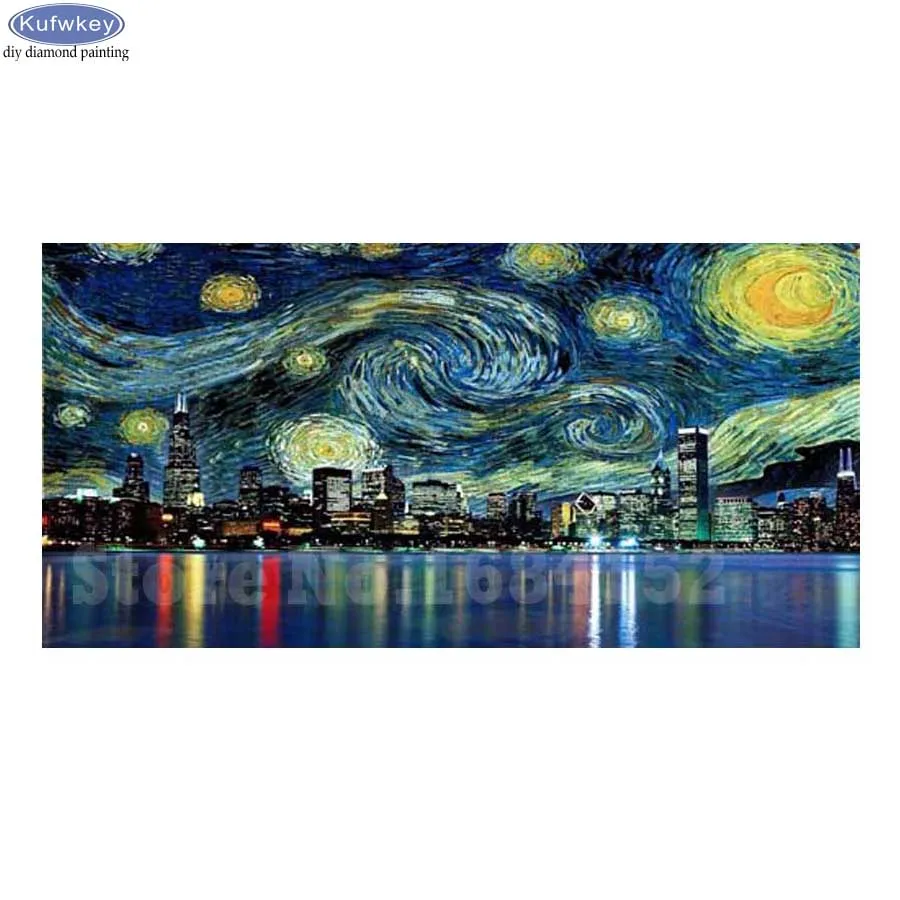 Van Gogh Starry Night DIY 5D Diamond Embroidery Cross Stitch kits Abstract Oil Painting Resin Hobby Craft Home Decoration B468
Van Gogh Starry Night DIY 5D Diamond Embroidery Cross Stitch kits Abstract Oil Painting Resin Hobby Craft Home Decoration B468