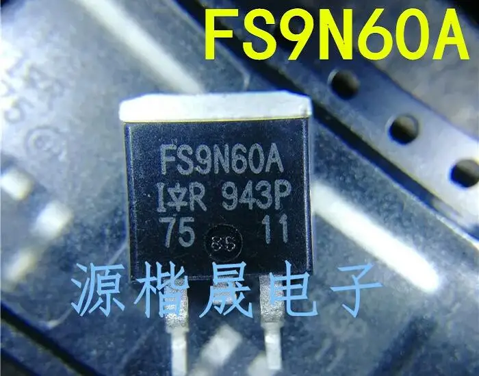50pcs/lot IRFS9N60A FS9N60A