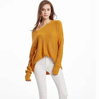 Wixra Autumn Winter Long Sleeve Sweaters Loose Casual Soft O Neck Nice Color Knitting top Wear Pullovers For Women
Wixra Autumn Winter Long Sleeve Sweaters Loose Casual Soft O Neck Nice Color Knitting top Wear Pullovers For Women