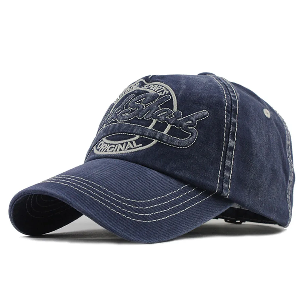 Unisex baseball cap summer Casual letter Washed canvas Cap Outside sunshade Embroidered Baseball Caps Adjustable L0426
Unisex baseball cap summer Casual letter Washed canvas Cap Outside sunshade Embroidered Baseball Caps Adjustable L0426