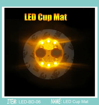 500pcs/Super bright 3mm 6 LED Flashing Lights Bulb Bottle Cup Mat Coaster LED glorifier mini glow stick For Clubs Bars Party
500pcs/Super bright 3mm 6 LED Flashing Lights Bulb Bottle Cup Mat Coaster LED glorifier mini glow stick For Clubs Bars Party