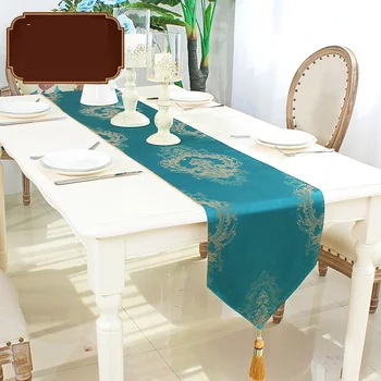 luxury modern European classic embroidered blue floral TV cabinet table bed flag table runner M427
luxury modern European classic embroidered blue floral TV cabinet table bed flag table runner M427