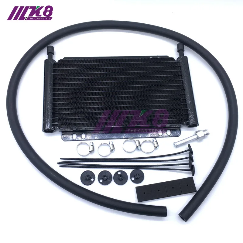 aluminium oil cooler plate & fin transmission oil cooler 17Row automatic stacked plate oil radiator cooler
aluminium oil cooler plate & fin transmission oil cooler 17Row automatic stacked plate oil radiator cooler