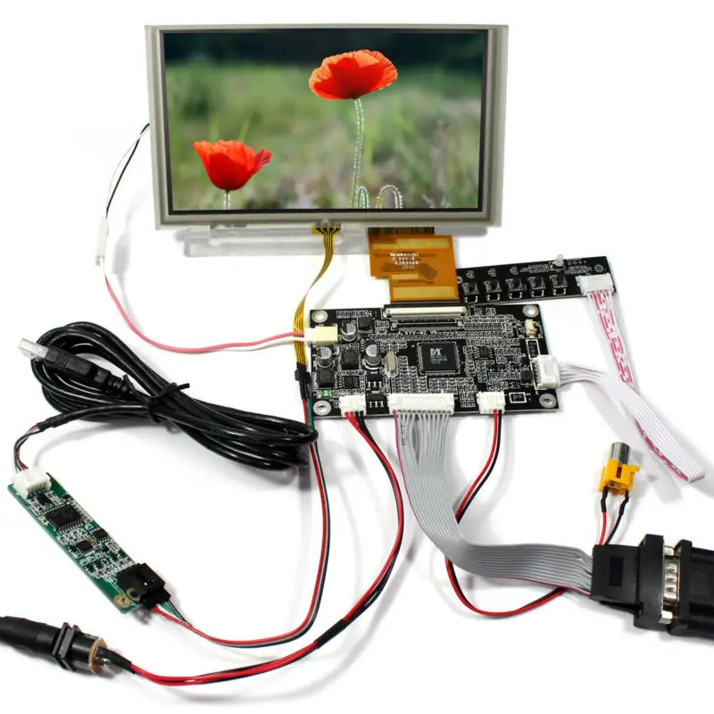 6.2inch HSD062IDW1 800X480 LCD Screen 6.2" Display Panel with VGA AV LCD Controller Board
6.2inch HSD062IDW1 800X480 LCD Screen 6.2" Display Panel with VGA AV LCD Controller Board