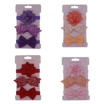 3pcs/set Elastic Flower Headbands for Baby Girls Hair Accessories Baby Girls Bows Nylon Turban Skinny Stretchy Rubber Hair band
3pcs/set Elastic Flower Headbands for Baby Girls Hair Accessories Baby Girls Bows Nylon Turban Skinny Stretchy Rubber Hair band