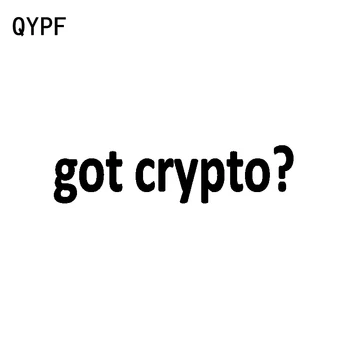 QYPF 16.8CM*4CM Got Crypto Funny Vinyl High-quality Car Sticker Decal Black Silver C15-3265
QYPF 16.8CM*4CM Got Crypto Funny Vinyl High-quality Car Sticker Decal Black Silver C15-3265