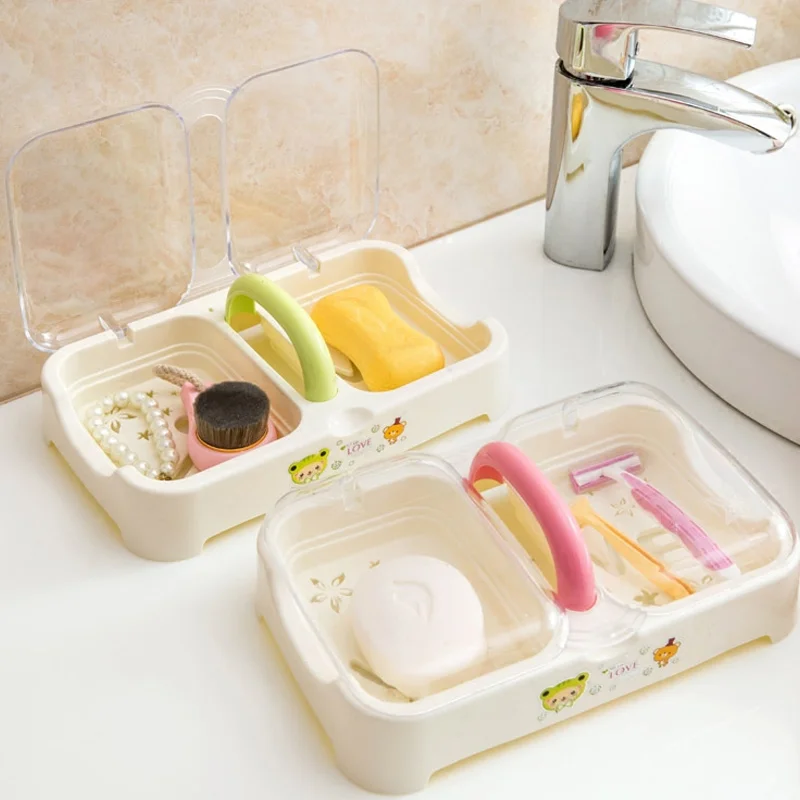 Large creative double drain soap box European bathroom with lid soap tray double grid soap box soap box lo822720
Large creative double drain soap box European bathroom with lid soap tray double grid soap box soap box lo822720