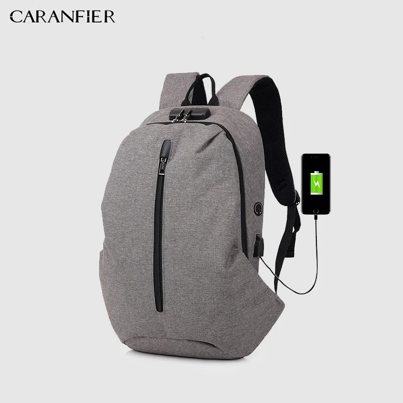 CARANFIER Backpacks Unisex USB Charger Anti Theft Backpacks Fashion Travel School Bags Laptop Backpacks Rucksacks Men Mochila
CARANFIER Backpacks Unisex USB Charger Anti Theft Backpacks Fashion Travel School Bags Laptop Backpacks Rucksacks Men Mochila