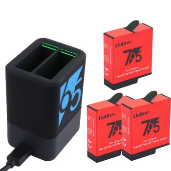 bateria 1600mAh Go pro hero 5/6/7 Battery + dual LED USB Charger for GoPro Hero 5 / Hero 6 7 hero7 Black Camera accessories
bateria 1600mAh Go pro hero 5/6/7 Battery + dual LED USB Charger for GoPro Hero 5 / Hero 6 7 hero7 Black Camera accessories