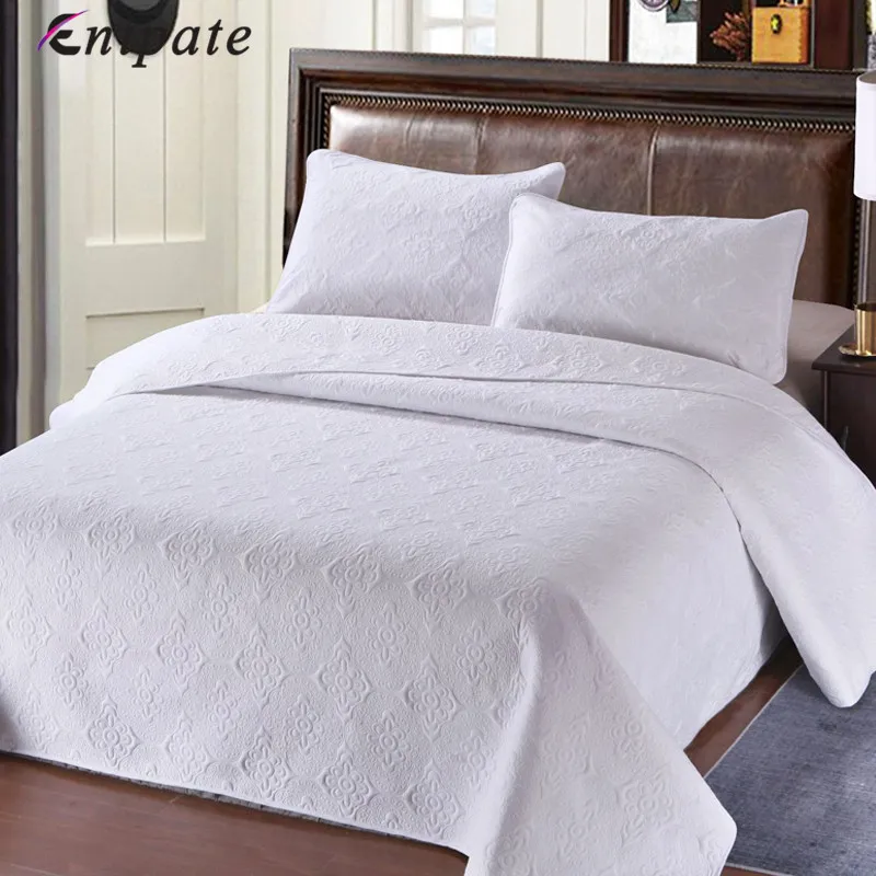 Enipate 3Pcs/set Simple Flower Plain Bedspread Quilted Coverlet Set Bed Cover Summer Air Conditioner Quilt Blanket US Queen King
Enipate 3Pcs/set Simple Flower Plain Bedspread Quilted Coverlet Set Bed Cover Summer Air Conditioner Quilt Blanket US Queen King