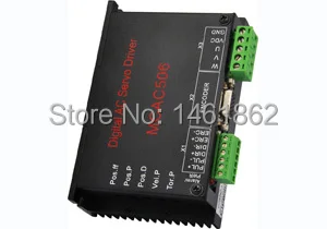 MCAC506 low cost full closed -loop digital AC servo motor driver based on DSP, MCAC506, 200W, 24V ~ 50V
MCAC506 low cost full closed -loop digital AC servo motor driver based on DSP, MCAC506, 200W, 24V ~ 50V