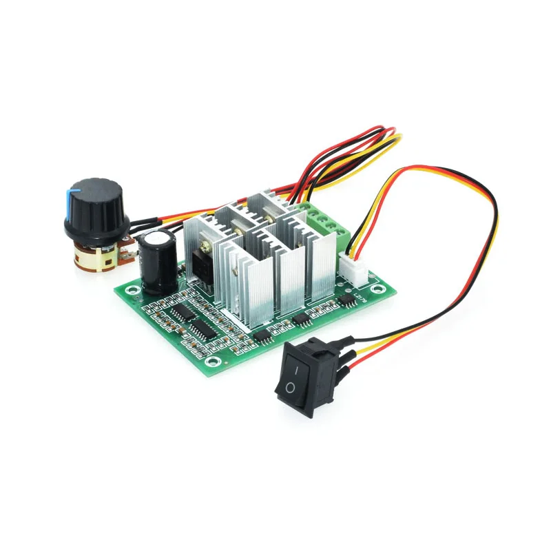 Description Picture 5 of itemBLDC three phase brushless sensorless motor controller BL01 15A violent fan modulation DC5V6V9V12V36V forward and reverse