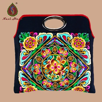 Online sales Original Ethnic embroidered Black canvas women totes Vintage Fashion Exquisite evening bags
Online sales Original Ethnic embroidered Black canvas women totes Vintage Fashion Exquisite evening bags