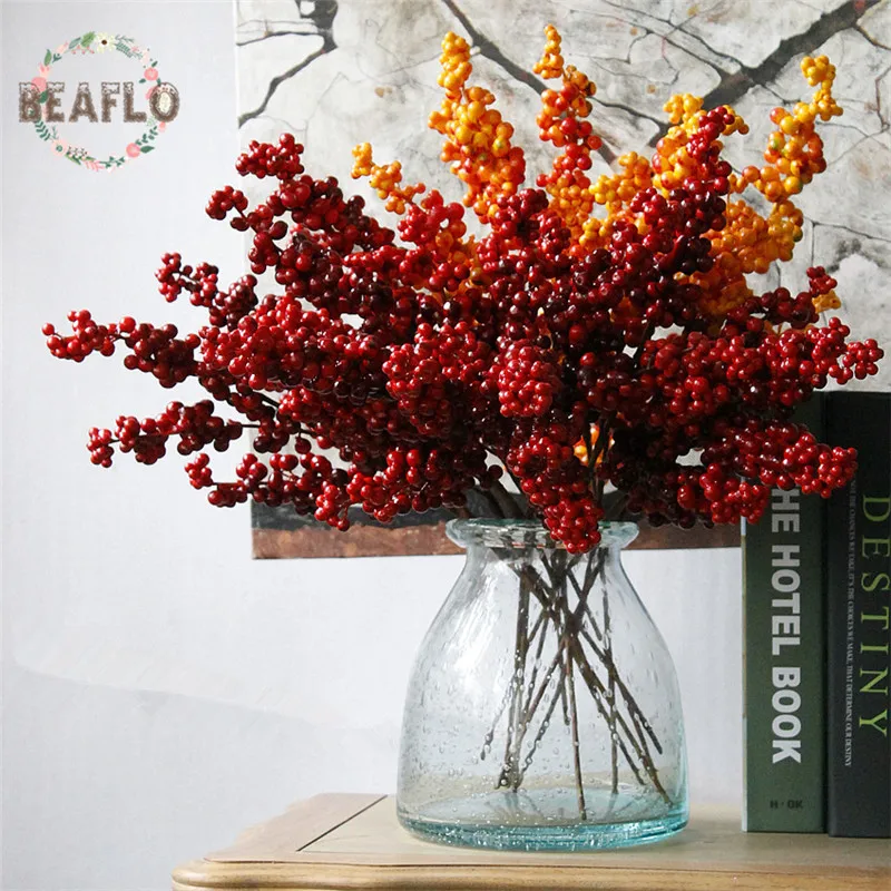 1PC DIY Mini Fruit Berries Artificial cherry Bouquet For Wedding Home Party Decorative 48cm Length
1PC DIY Mini Fruit Berries Artificial cherry Bouquet For Wedding Home Party Decorative 48cm Length