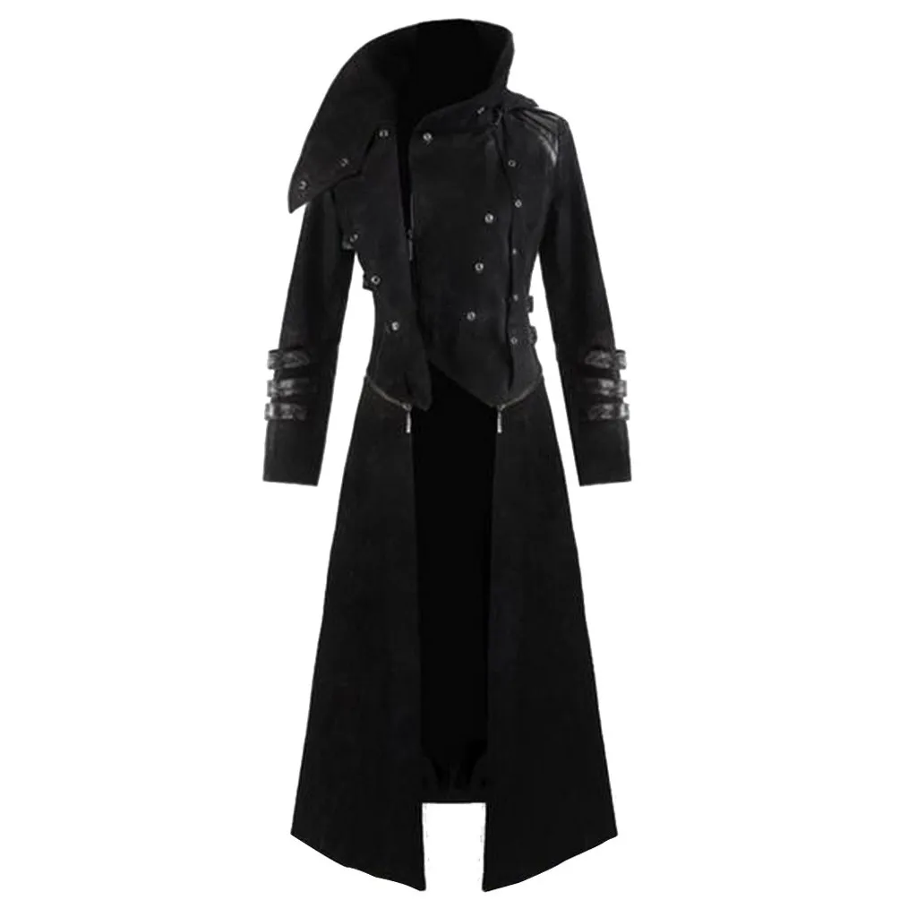 2019 Men Cosplay Costume Party Vintage Royal Style Trench Coats Retro Gothic Steampunk Long Coats Palace Gentlemen Hoode Costume
2019 Men Cosplay Costume Party Vintage Royal Style Trench Coats Retro Gothic Steampunk Long Coats Palace Gentlemen Hoode Costume