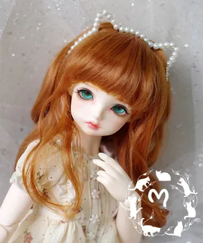 BJD doll wigs orange red curly hair Imitation mohair wigs for 1/3 1/4 1/6 BJD MSD MDD YOSD doll hair wigs doll accessories
BJD doll wigs orange red curly hair Imitation mohair wigs for 1/3 1/4 1/6 BJD MSD MDD YOSD doll hair wigs doll accessories
