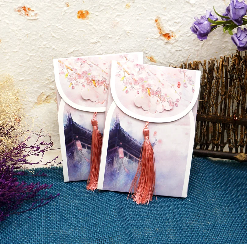 16 Sheets/Set Chinese Courtyard series Postcard with Small Tassel/Greeting Card/Message Card/Birthday Gift Card
16 Sheets/Set Chinese Courtyard series Postcard with Small Tassel/Greeting Card/Message Card/Birthday Gift Card