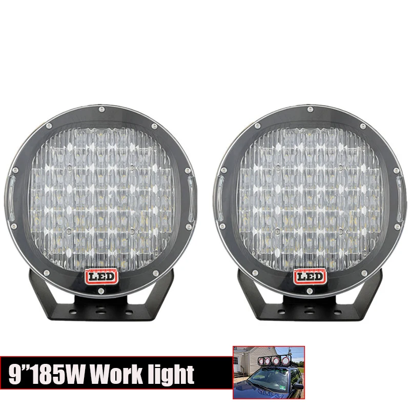 9" LED Work Light Bar 185W Offroad LED Light Bar 12V 24V Spot Flood For 4WD 4x4 Truck Trailer SUV Boat ATV
9" LED Work Light Bar 185W Offroad LED Light Bar 12V 24V Spot Flood For 4WD 4x4 Truck Trailer SUV Boat ATV