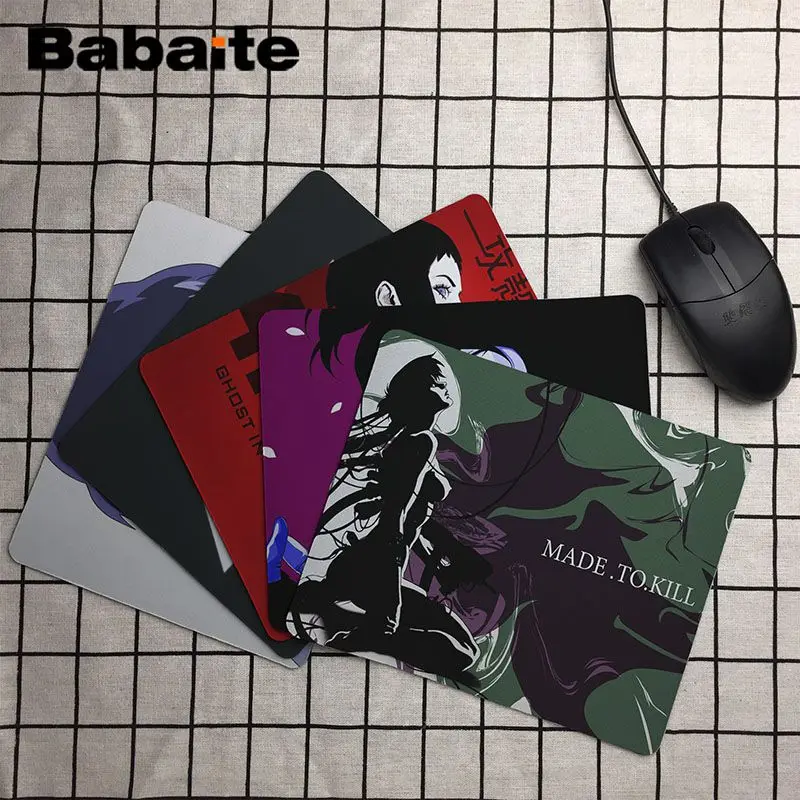 Babaite Beautiful Anime Ghost in the Shell DIY Design Pattern Game mousepad Size for 180*220*2mm and 250*290*2mm Mousepad
Babaite Beautiful Anime Ghost in the Shell DIY Design Pattern Game mousepad Size for 180*220*2mm and 250*290*2mm Mousepad