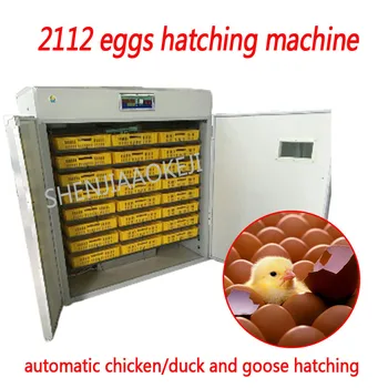 2112 eggs hatching machine three-purpose machine Small automatic chicken/duck and goose all-in-one incubator 220V
2112 eggs hatching machine three-purpose machine Small automatic chicken/duck and goose all-in-one incubator 220V