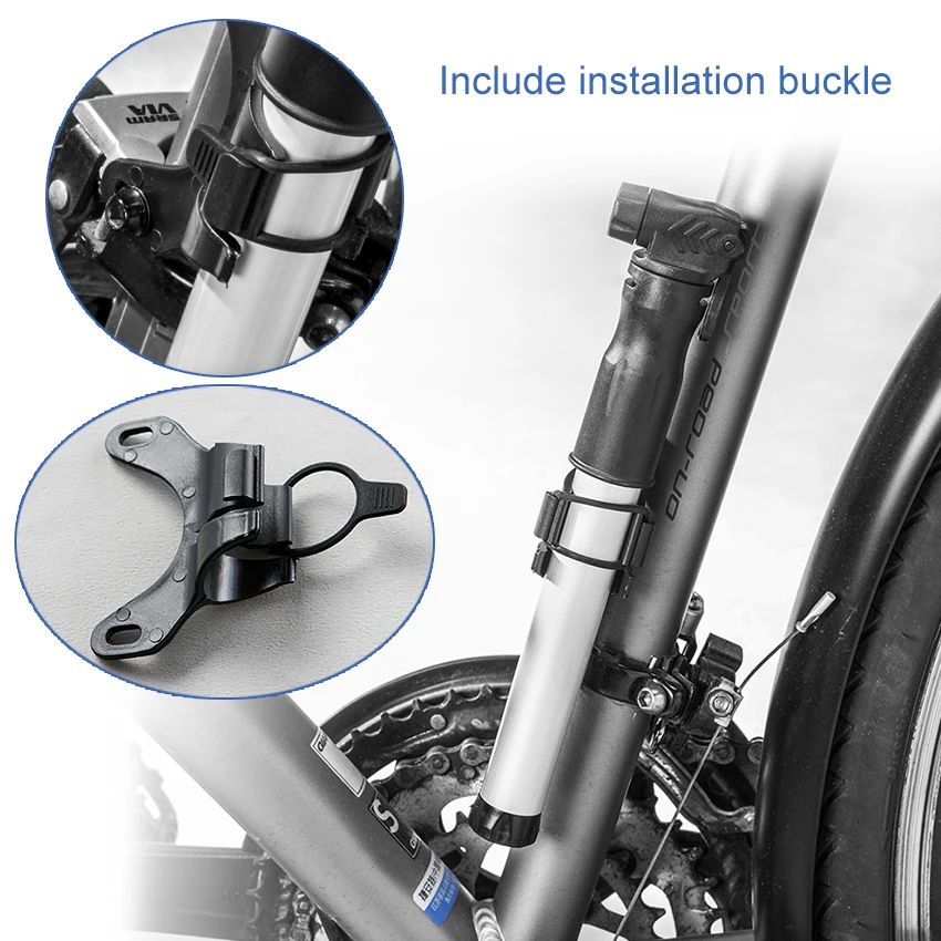 Portable Mini Bicycle Pump 100psi High Pressure Bike Cycling Hand Inflator MTB Mountain Bike Pump 
Portable Mini Bicycle Pump 100psi High Pressure Bike Cycling Hand Inflator MTB Mountain Bike Pump