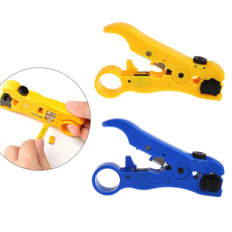 STP UTP Cat5 Cat6 Wire Coaxial Stripping Tool Flat/Round Cable Stripper Cutter Dls HOmeful
STP UTP Cat5 Cat6 Wire Coaxial Stripping Tool Flat/Round Cable Stripper Cutter Dls HOmeful