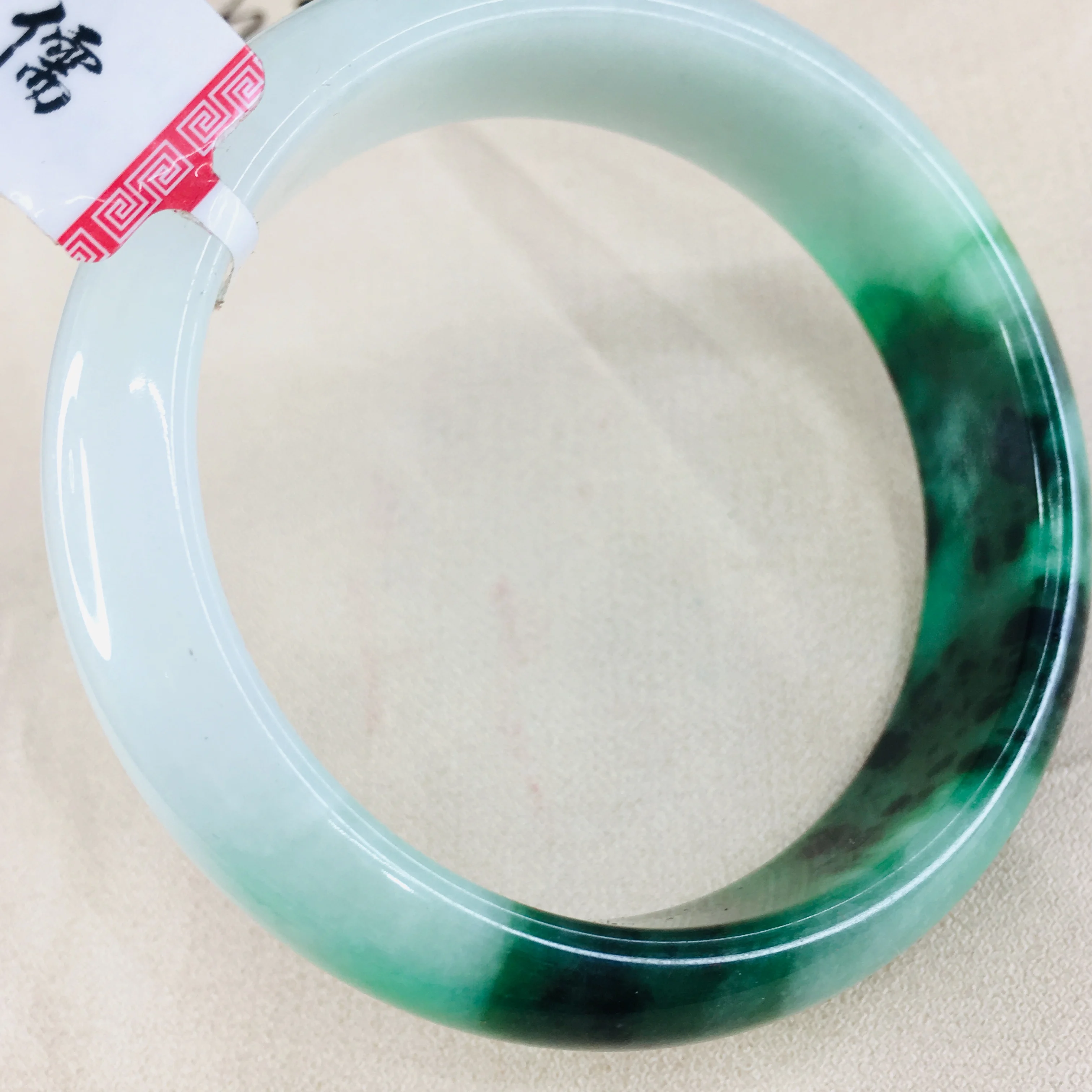 Zheru Jewelry Pure Natural Jadeite Bracelet Natural Elegant Light Color Floating Flower 54-62mm Female Jade Bracelet Gift Send C
Zheru Jewelry Pure Natural Jadeite Bracelet Natural Elegant Light Color Floating Flower 54-62mm Female Jade Bracelet Gift Send C