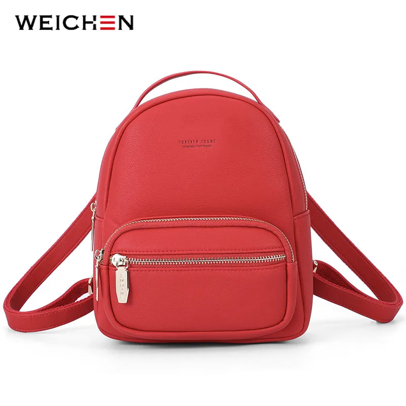 Weichen Fashion Small Women Backpack Pu Leather Zipper Backpack Female Shoulder Bag Young Girl Mini Backpack
Weichen Fashion Small Women Backpack Pu Leather Zipper Backpack Female Shoulder Bag Young Girl Mini Backpack