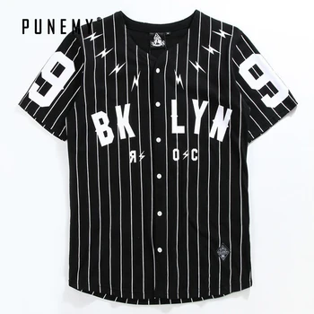 Humorous Harajuku V-Neck Hip Hop Jersey Shirt Streetwear Tee Shirts T-shirts Men Striped Baseball Shirt Black Punk Tee Jersey
Humorous Harajuku V-Neck Hip Hop Jersey Shirt Streetwear Tee Shirts T-shirts Men Striped Baseball Shirt Black Punk Tee Jersey