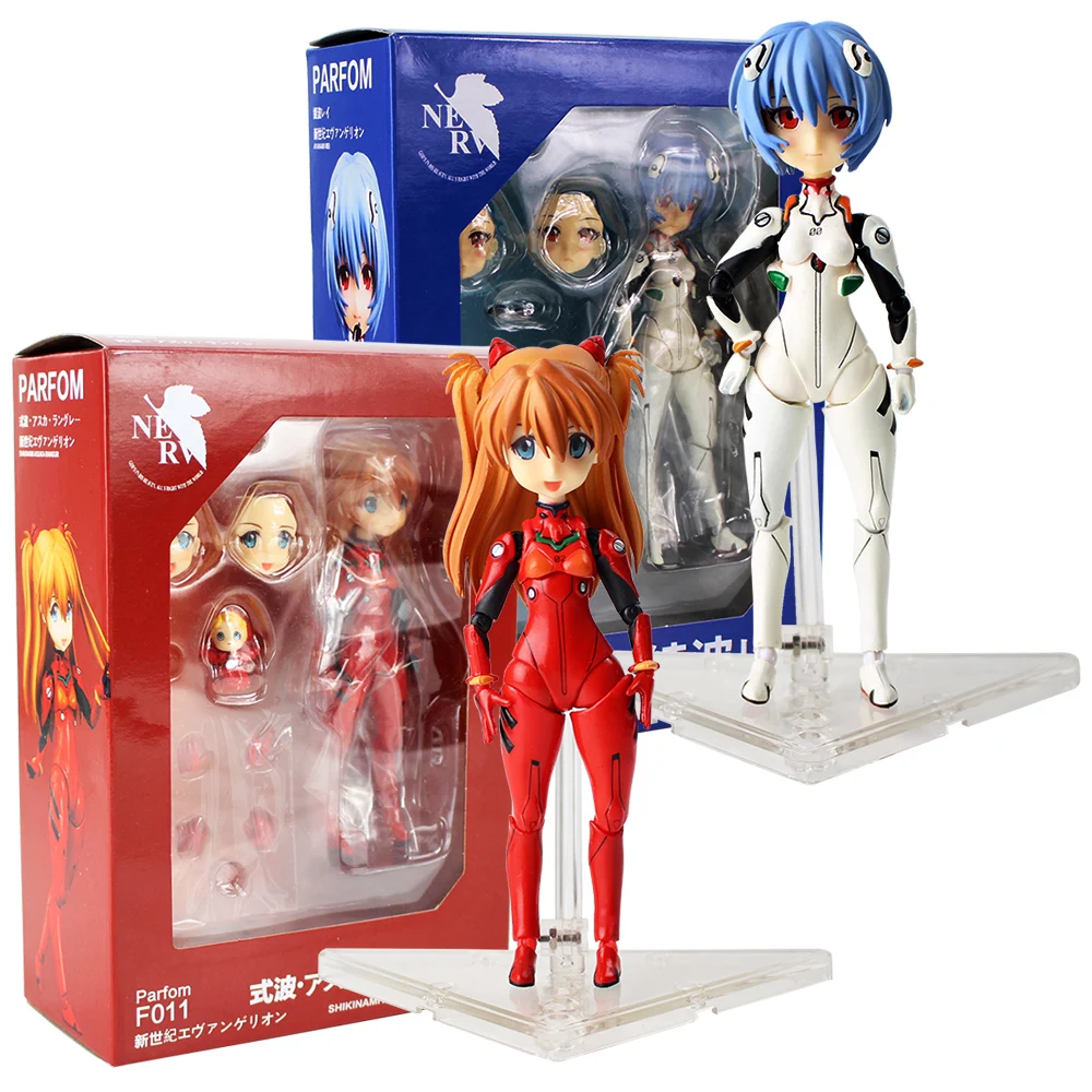 14cm 2 style Parfom Neon Genesis Evangelion EVA F010 Ayanami Rei / F011 Shikinami Asuka Rangur PVC Anime Action Figure
14cm 2 style Parfom Neon Genesis Evangelion EVA F010 Ayanami Rei / F011 Shikinami Asuka Rangur PVC Anime Action Figure