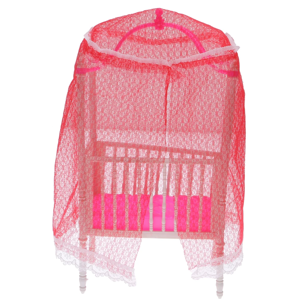 High quality Mini Pink Wardrobe with 3 big drawers and 2 small drawers Suitable for 29cm fashion doll dollhouses decoration