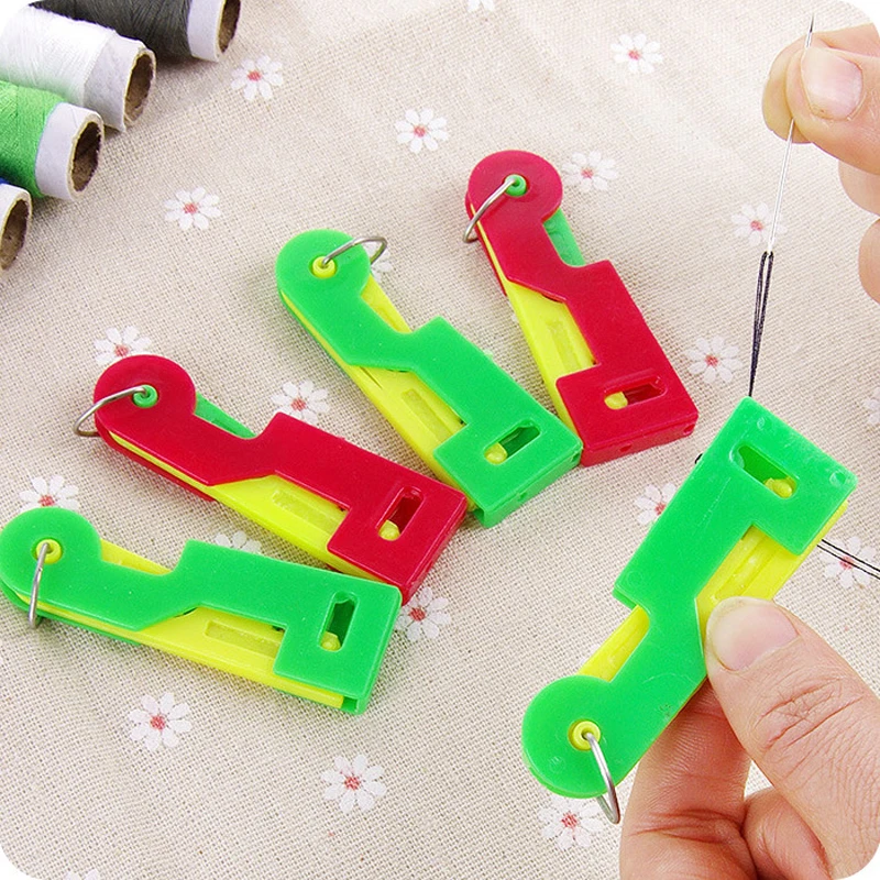 5Pcs/Lot Automatic Sewing Knitting Needles Device Threader Thread Guide Sewing Tools Color Send By Random Sewing Accessories
5Pcs/Lot Automatic Sewing Knitting Needles Device Threader Thread Guide Sewing Tools Color Send By Random Sewing Accessories