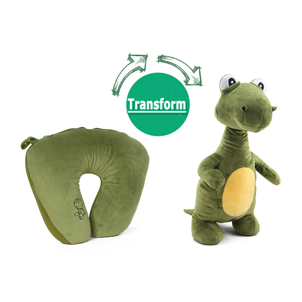 Cute Dinosaur Plush Doll Transform U Shape Pillow 2in1 Stuffed Animals Plush Soft Toy Girl Gifts for the New Year Christmas Toys
Cute Dinosaur Plush Doll Transform U Shape Pillow 2in1 Stuffed Animals Plush Soft Toy Girl Gifts for the New Year Christmas Toys