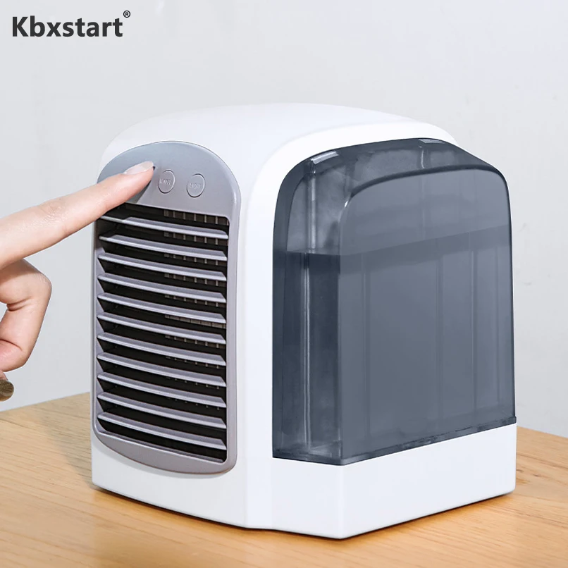 Kbxstart USB Mini Portable Air Conditioner Fan Desktop Humidifier Purifier with Night light Personal Space Air Cooling Fan
Kbxstart USB Mini Portable Air Conditioner Fan Desktop Humidifier Purifier with Night light Personal Space Air Cooling Fan