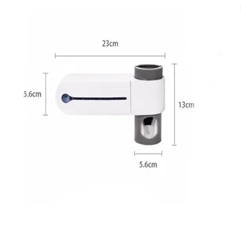 2 in 1 Antibacteria Light Ultraviolet Toothbrush Automatic Toothpaste Dispenser Sterilizer Toothbrush Holder Cleaner UL Plug
2 in 1 Antibacteria Light Ultraviolet Toothbrush Automatic Toothpaste Dispenser Sterilizer Toothbrush Holder Cleaner UL Plug