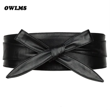 Free shipping new popular long circle soft leather cummerbunds bow wide waist Hot band belt brand bowknot cummerbund dress women
Free shipping new popular long circle soft leather cummerbunds bow wide waist Hot band belt brand bowknot cummerbund dress women