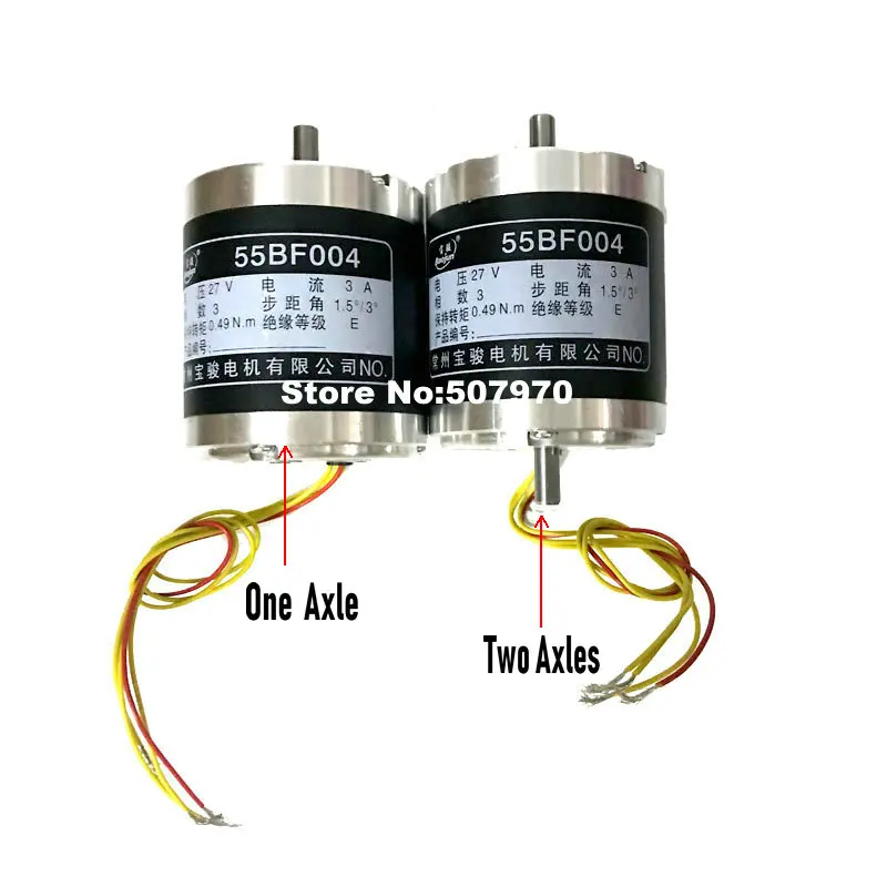 WEDM Three Phase Stepper Motor Taper motor 55BF004 27V 3A for CNC Wire Cut Machine
WEDM Three Phase Stepper Motor Taper motor 55BF004 27V 3A for CNC Wire Cut Machine