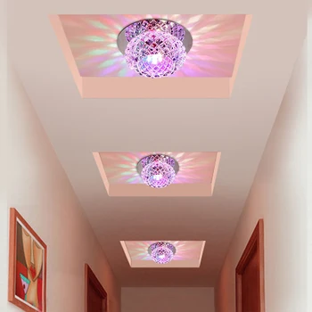 3W 5W Led Downlights Surface Mount Crystal Ceiling Spot Light Lamps AC110V 220V Porch light For Indoor Bedroom Home lighting DA
3W 5W Led Downlights Surface Mount Crystal Ceiling Spot Light Lamps AC110V 220V Porch light For Indoor Bedroom Home lighting DA