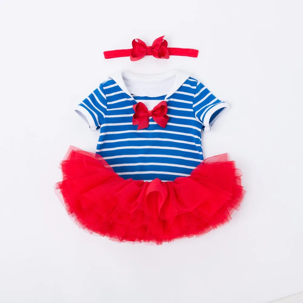 YK&Loving New Bule Naval style Baby Clothing Set Remper+Tutu+Headbands 0-2years 100%Cotton clothing give baby a big sea dream
YK&Loving New Bule Naval style Baby Clothing Set Remper+Tutu+Headbands 0-2years 100%Cotton clothing give baby a big sea dream