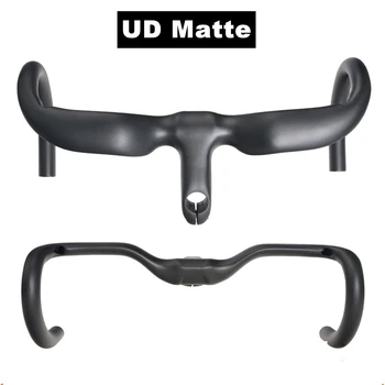 Black Matte UD Carbon Road Bicycle Racing Drop Down Integrated Handlebar Stem Bike Road Bent Bar Fork Diameter 28.6mm
Black Matte UD Carbon Road Bicycle Racing Drop Down Integrated Handlebar Stem Bike Road Bent Bar Fork Diameter 28.6mm