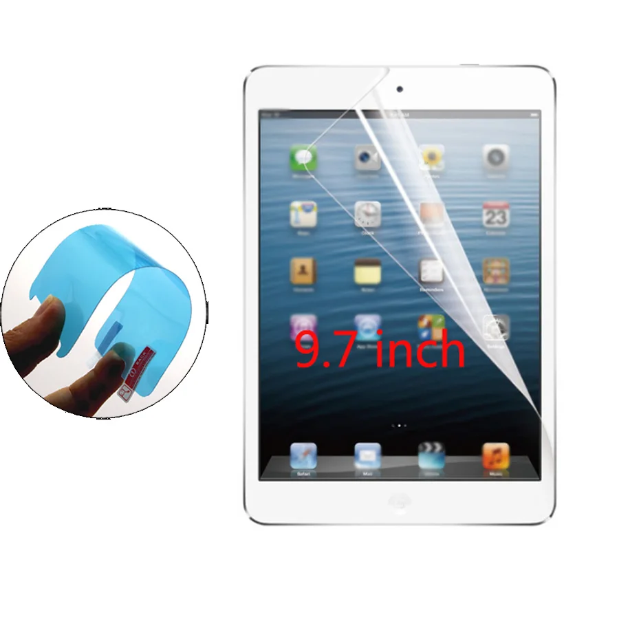 2PCS Clear Soft TPU Nano Explosion-proof Tablet Screen Protector Protective Film for New iPad 2017 2018 9.7inch / iPad Pro 9.7"
2PCS Clear Soft TPU Nano Explosion-proof Tablet Screen Protector Protective Film for New iPad 2017 2018 9.7inch / iPad Pro 9.7"