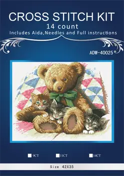 oneroom sleeping bear Embroidery Needlework Crafts 14CT Unprinted DMC DIY Quality Cross Stitch Kits Handmade Arts Decor
oneroom sleeping bear Embroidery Needlework Crafts 14CT Unprinted DMC DIY Quality Cross Stitch Kits Handmade Arts Decor