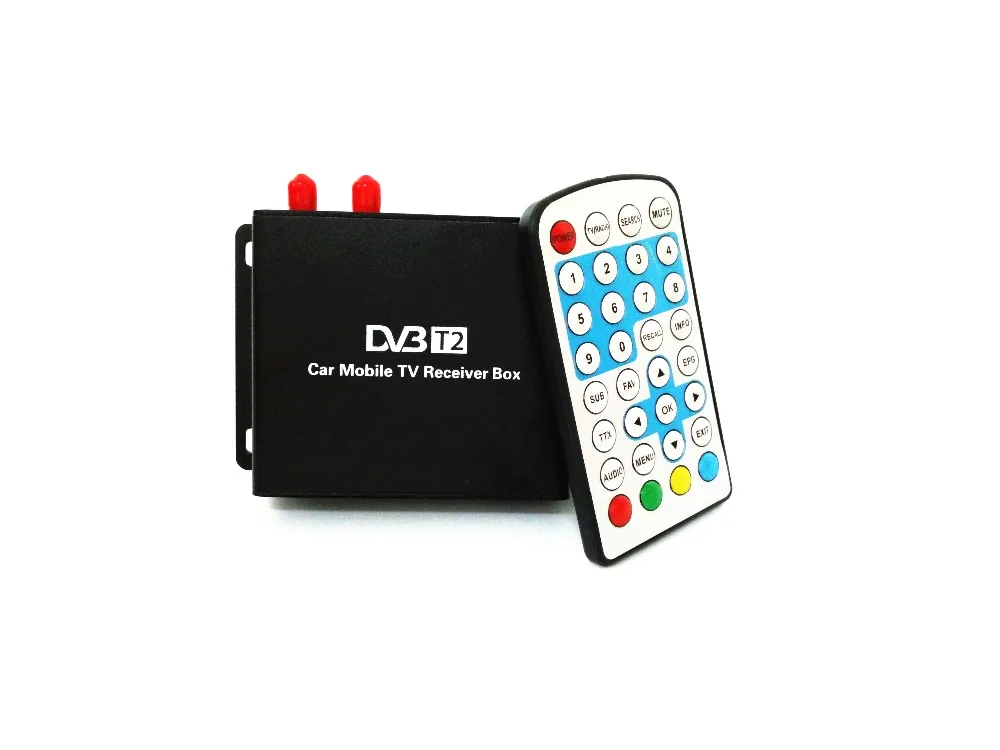 Car HD DVB-T2 Double tuner Digital TV receiver SIANO two mobility tuner active antenn
Car HD DVB-T2 Double tuner Digital TV receiver SIANO two mobility tuner active antenn