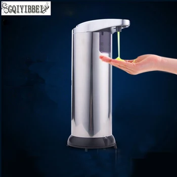 Stainless steel Casing induction type Liquid Soap Dispenser Kitchen ABS Electroplated Automatic Smart sensor Soap Dispenser
Stainless steel Casing induction type Liquid Soap Dispenser Kitchen ABS Electroplated Automatic Smart sensor Soap Dispenser